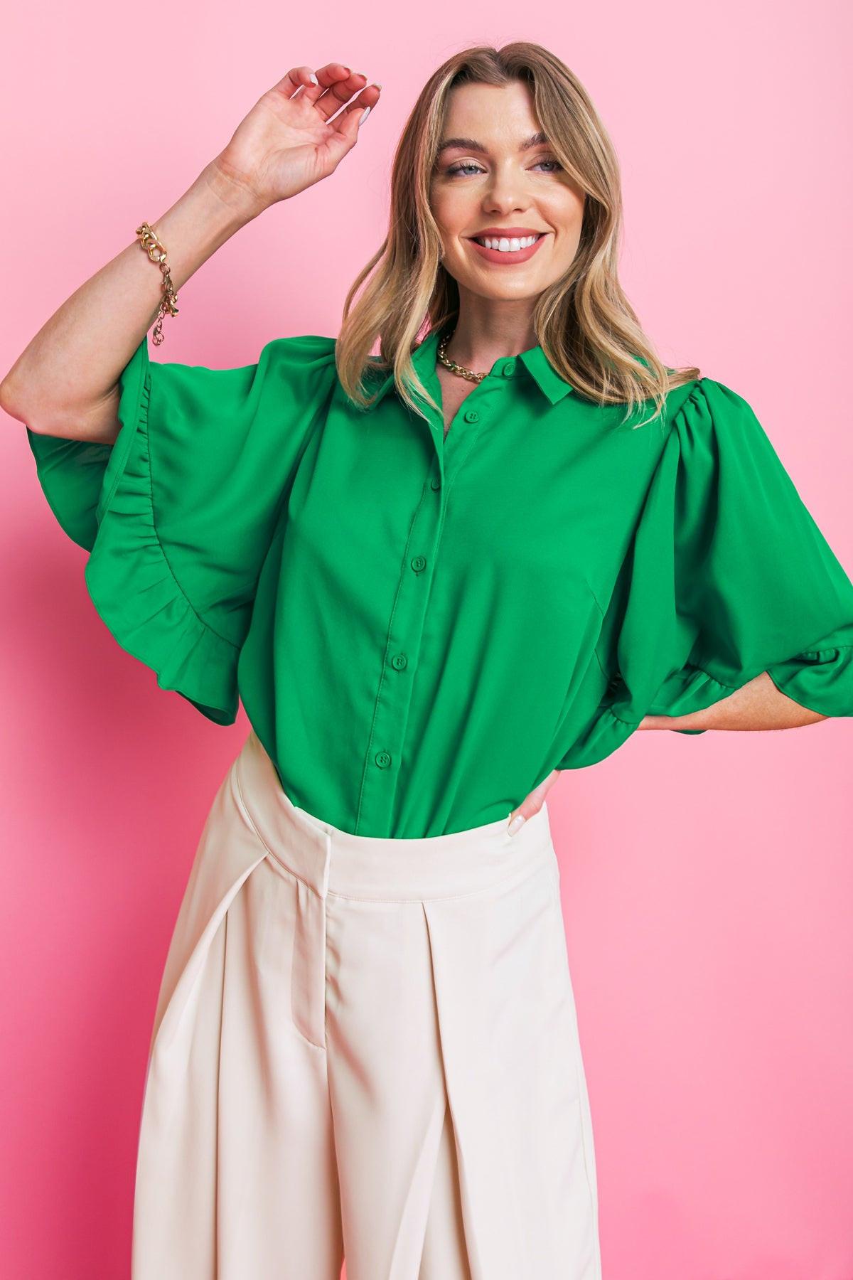 BLUSA TEJIDA DE REGRESO A LOS NEGOCIOS