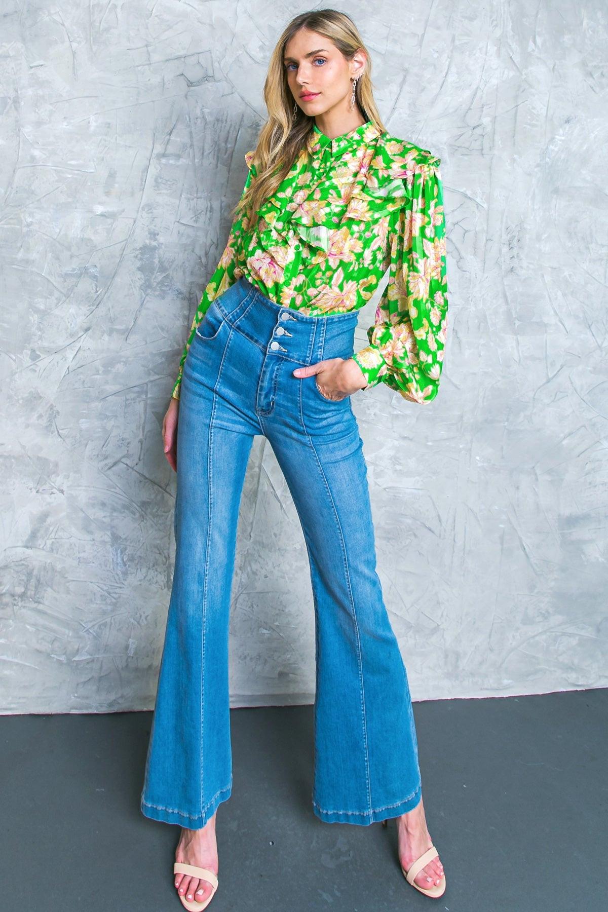 BLUSA TEJIDA ATRAPADA EN UNA ISLA