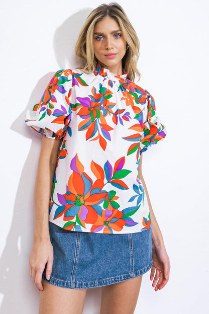 BRAVE NEW WORLD WOVEN TOP