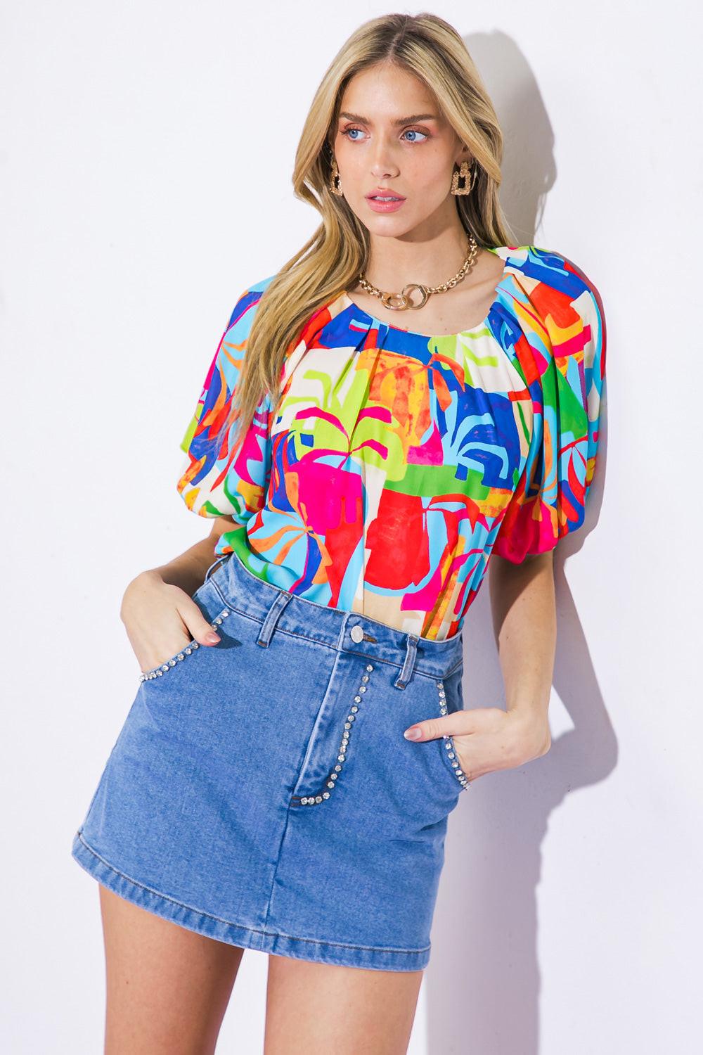 TOP TEJIDO BELLEZA GRACIAS
