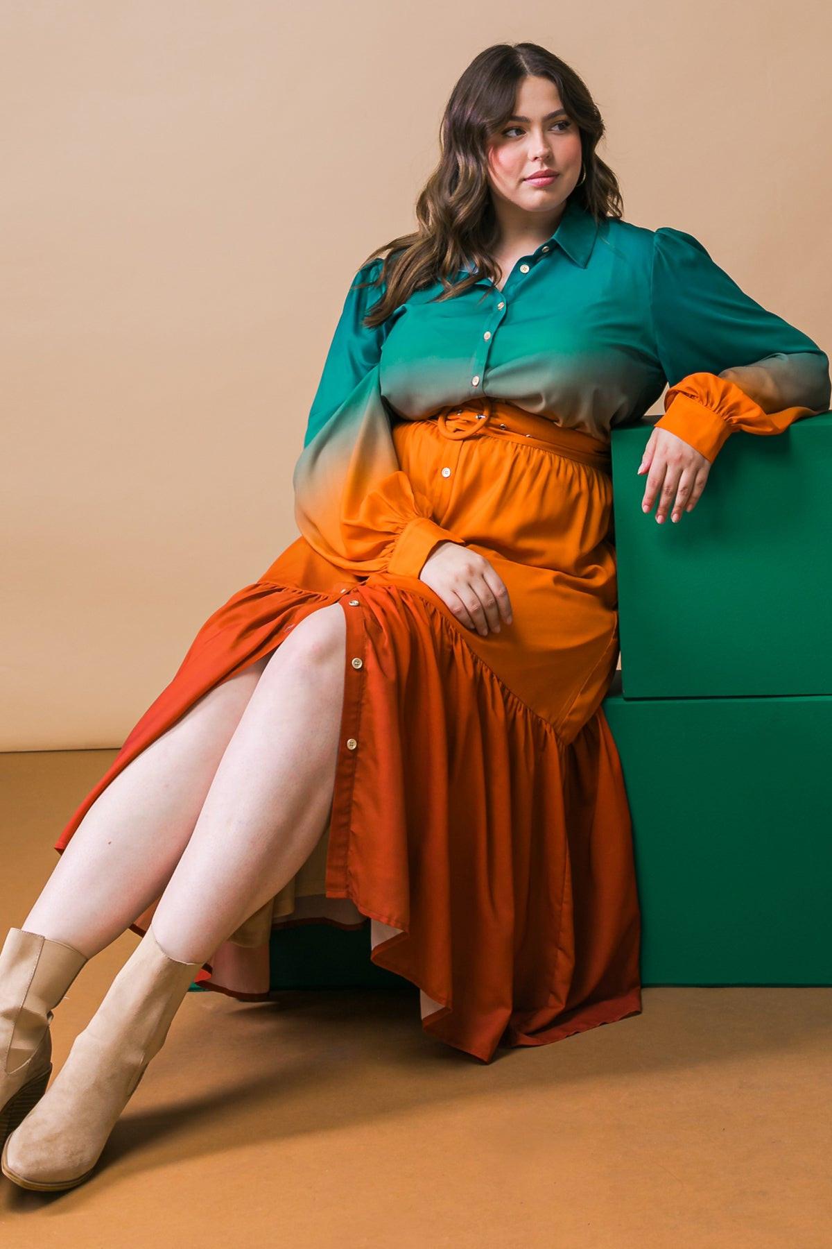 VESTIDO MIDI TEJIDO IMPACTANTE