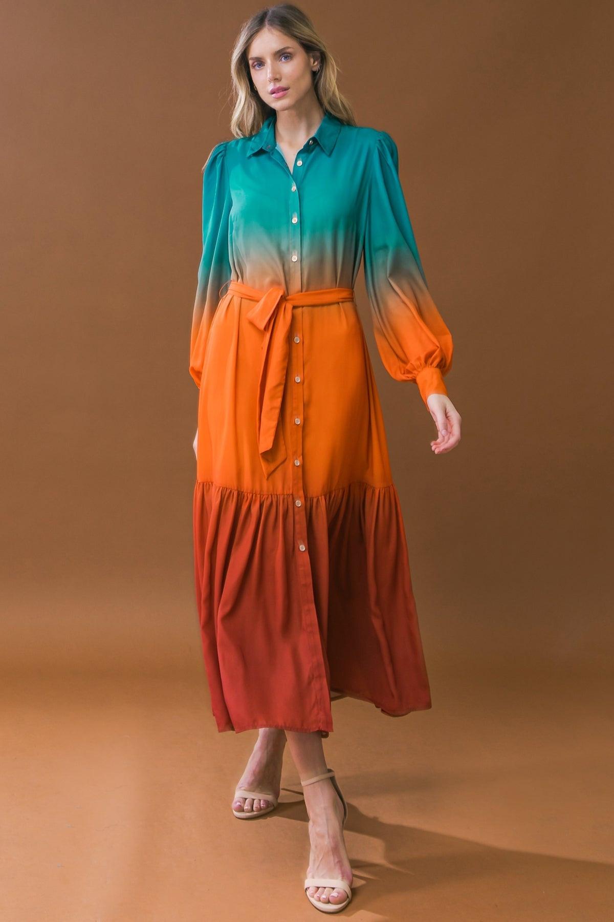 VESTIDO MIDI TEJIDO IMPACTANTE