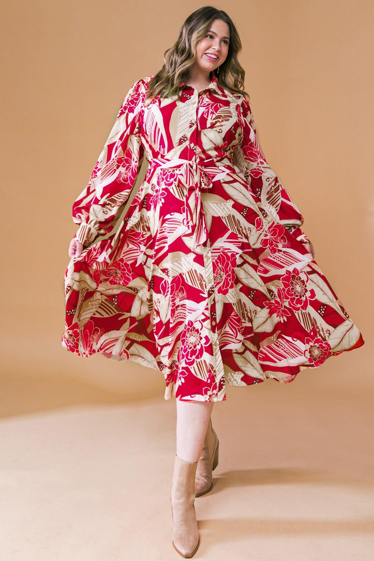 CORAZÓN DE VESTIDO MIDI TEJIDO