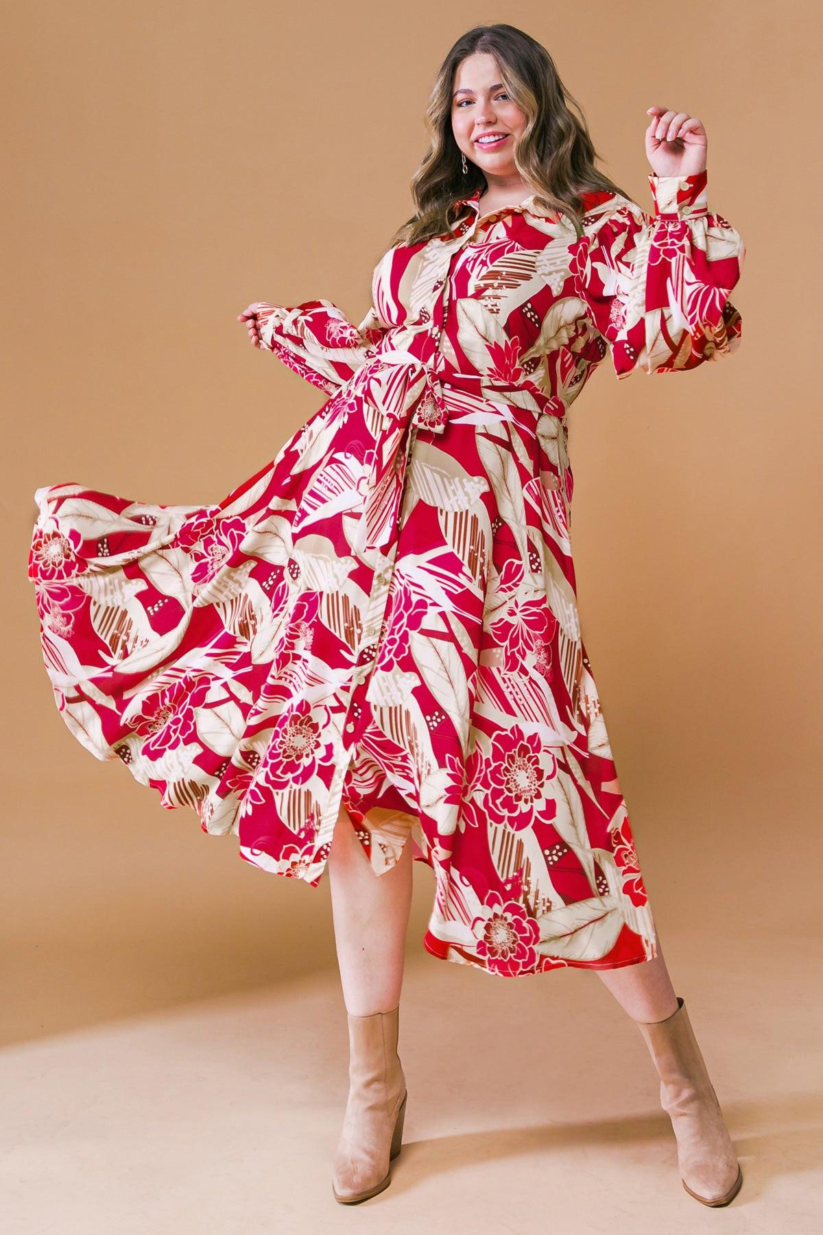 CORAZÓN DE VESTIDO MIDI TEJIDO