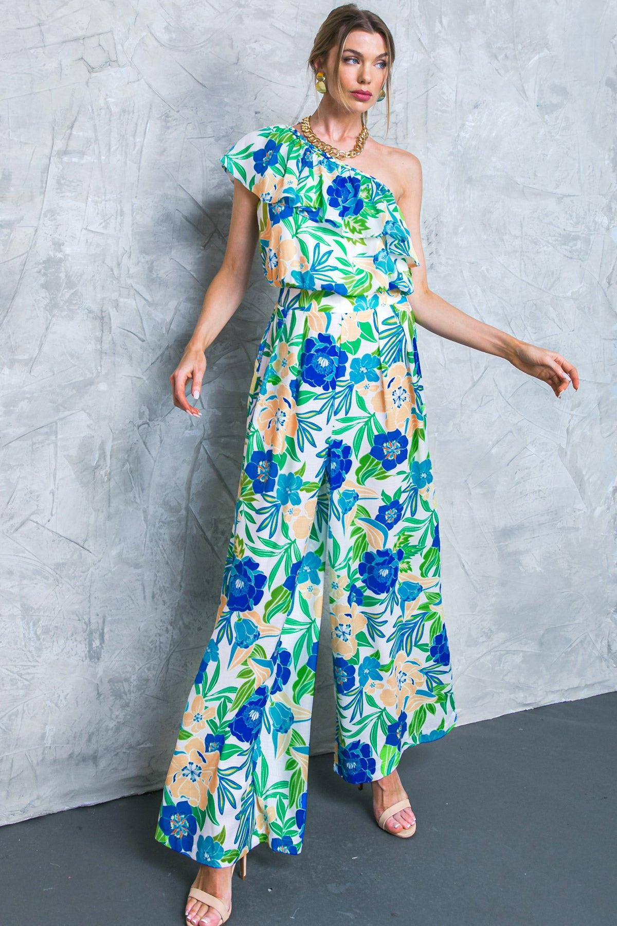 PANTALONES TEJIDOS ESTAMPADO FLORAL