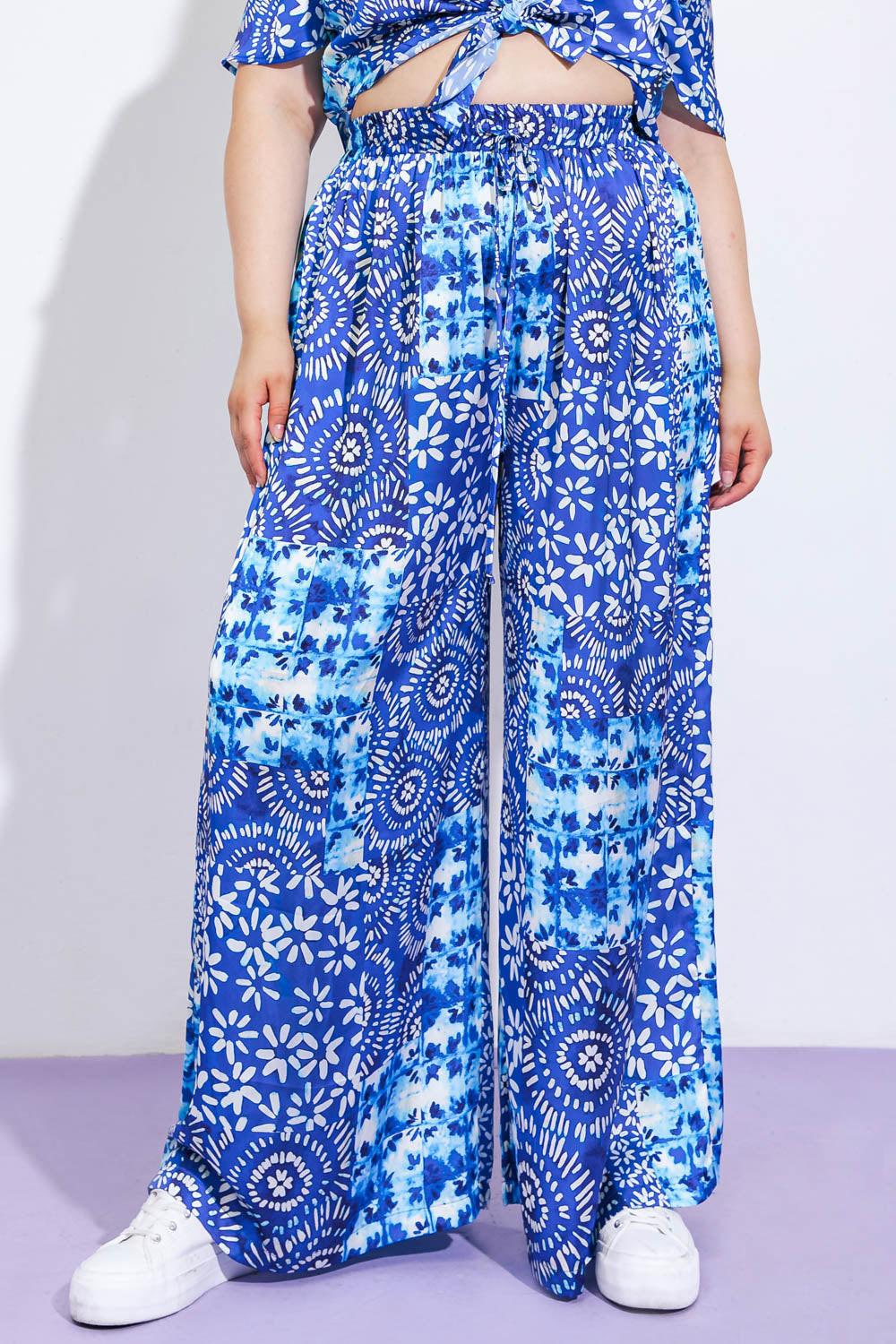 PANTALONES TEJIDOS "BEAUTIFUL BORDERS"