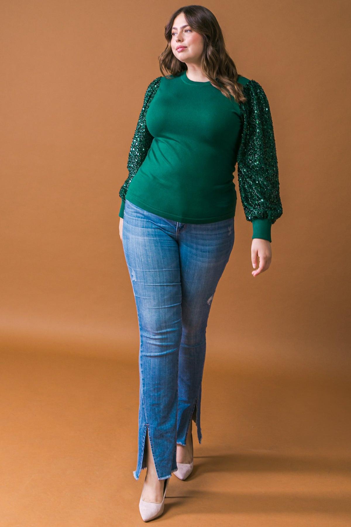 FEELING THE FUN SWEATER TOP
