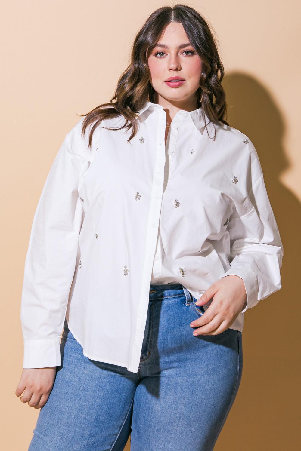 CAMISA DE POPELÍN HIT OR MISS