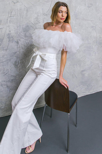 WHITE DENIM