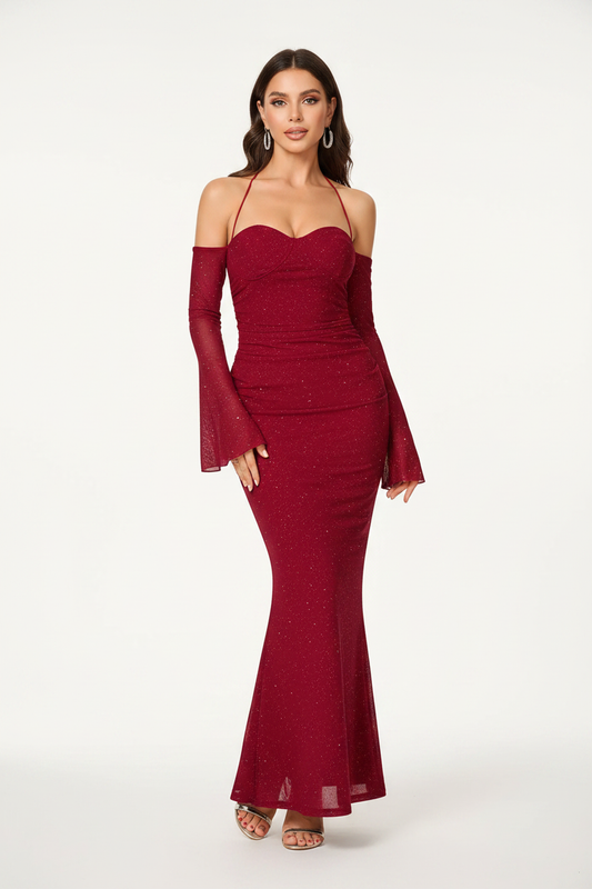 Glitter Maxi Dress