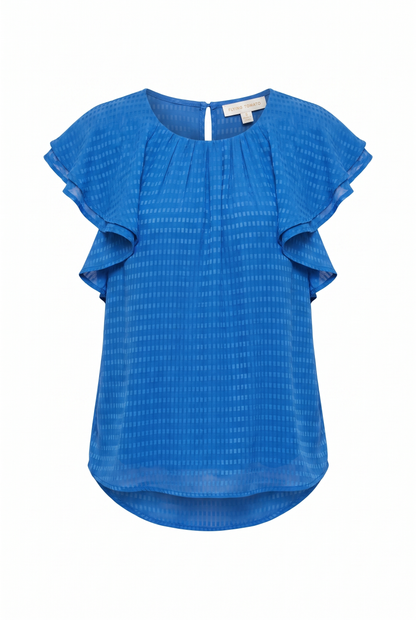 WAVE WHISPERS WOVEN TOP