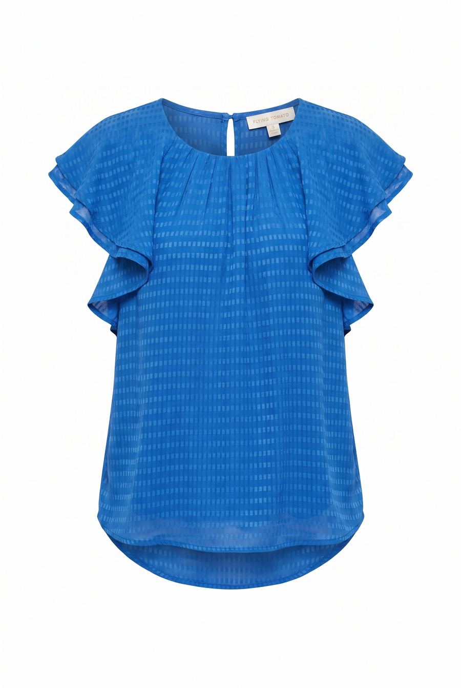 WAVE WHISPERS WOVEN TOP