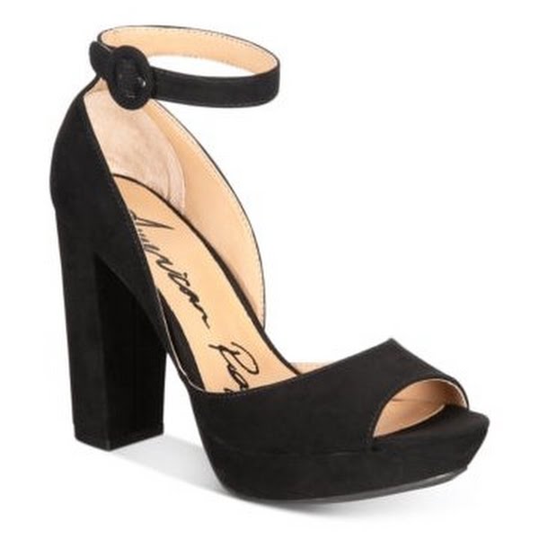 Sandalias de plataforma con tacón cuadrado Reeta de American Rag, talla 9