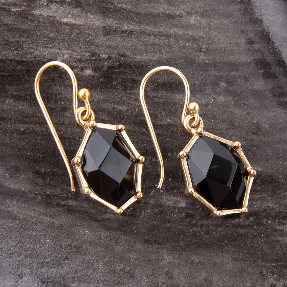 Pendientes Lucky 7's - Ónix