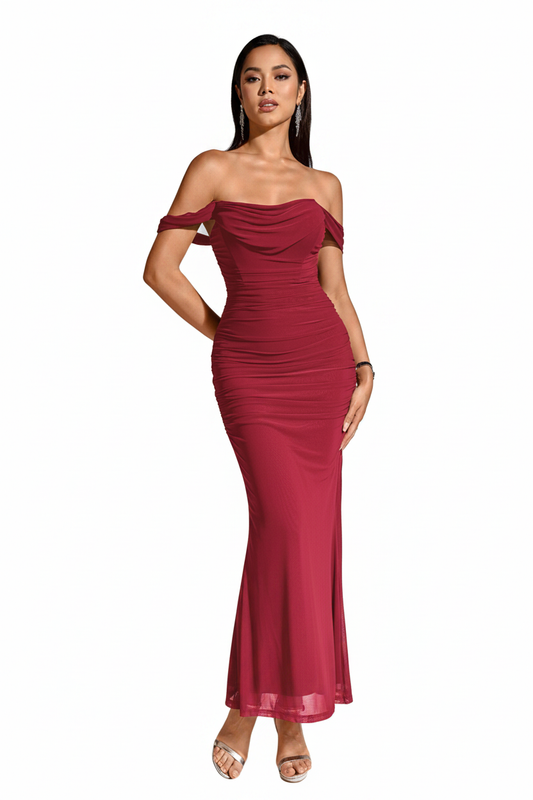 Off-Shoulder Mermaid Dress