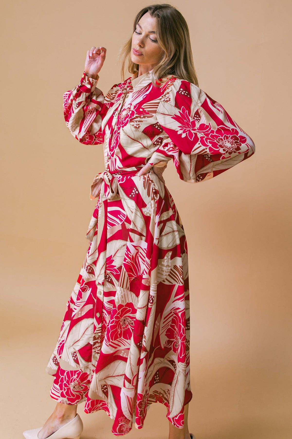 CORAZÓN DE VESTIDO MIDI TEJIDO