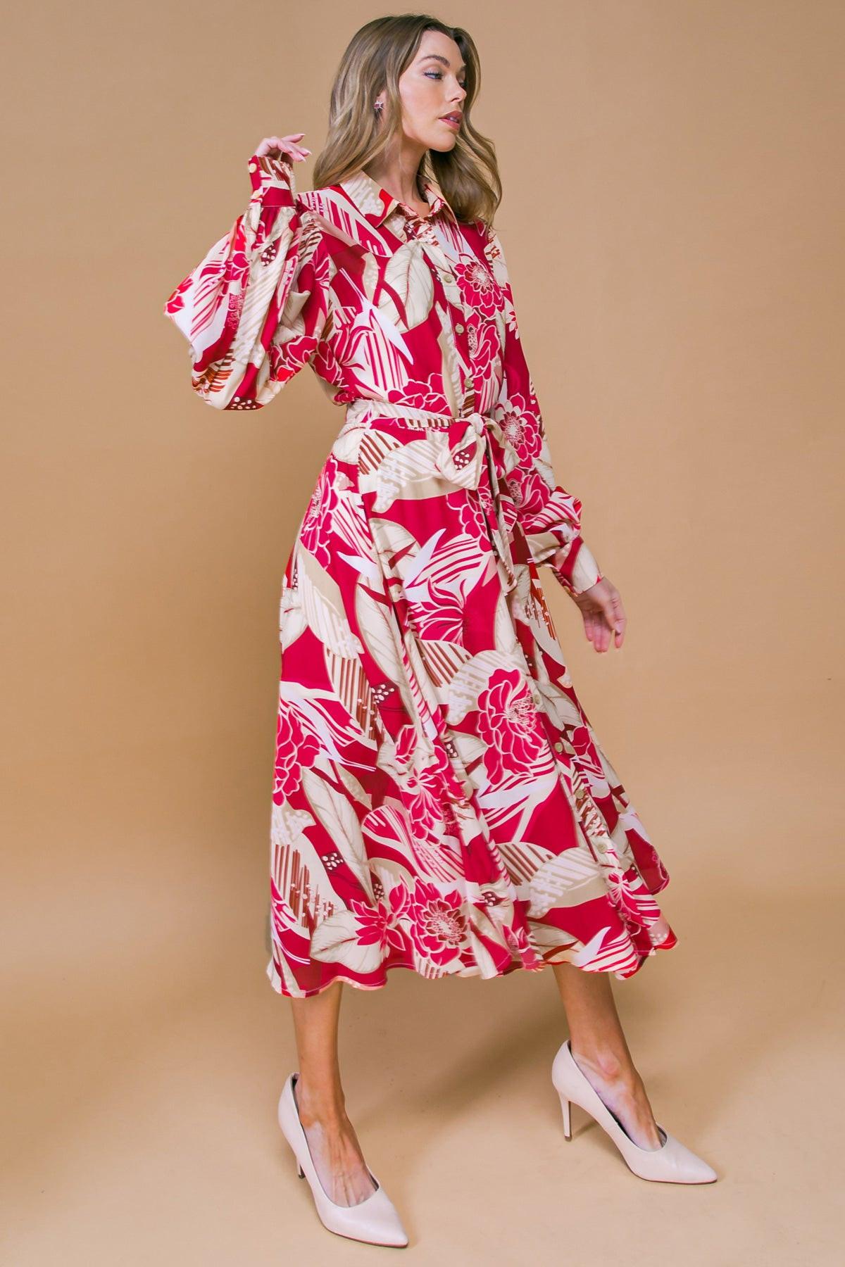 CORAZÓN DE VESTIDO MIDI TEJIDO