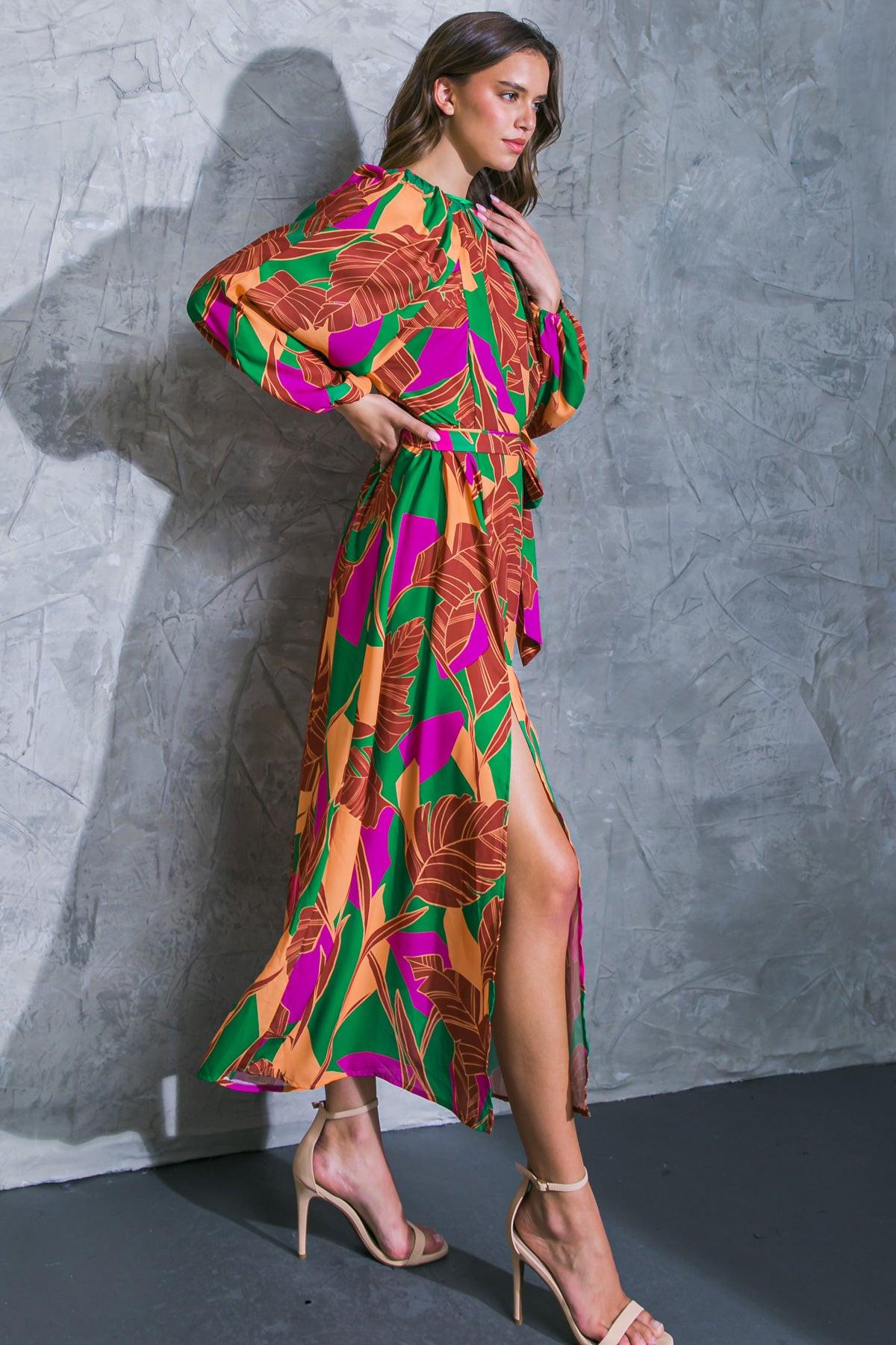 LLEGA EL CHIC VESTIDO MIDI TEJIDO