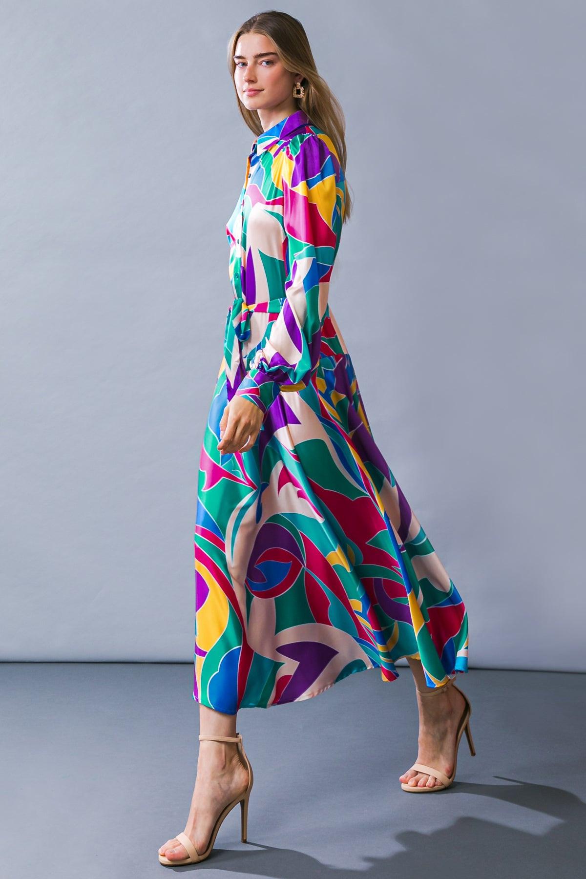 VESTIDO MIDI TEJIDO ENFOCADO EN PRIORIDADES