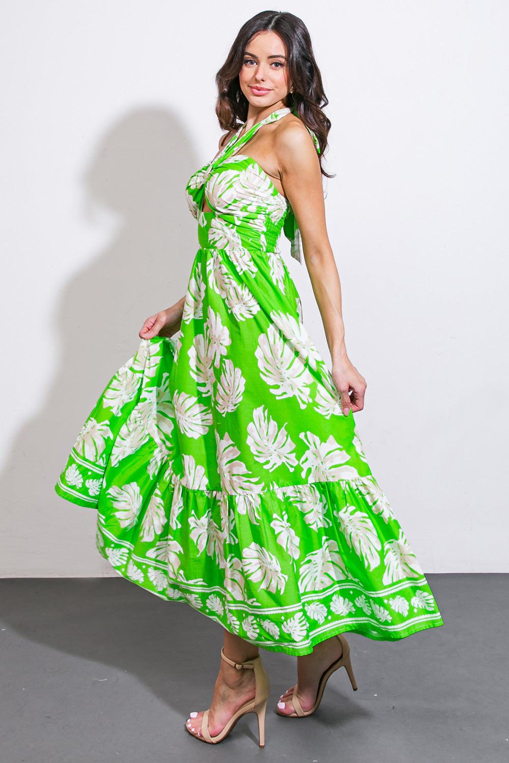 VESTIDO MIDI TEJIDO CAUSE A SCENE