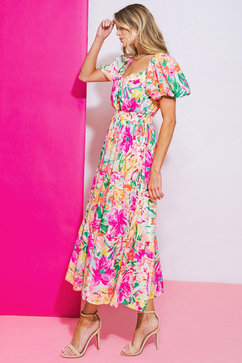 IT STARTS NOW VESTIDO MIDI TEJIDO