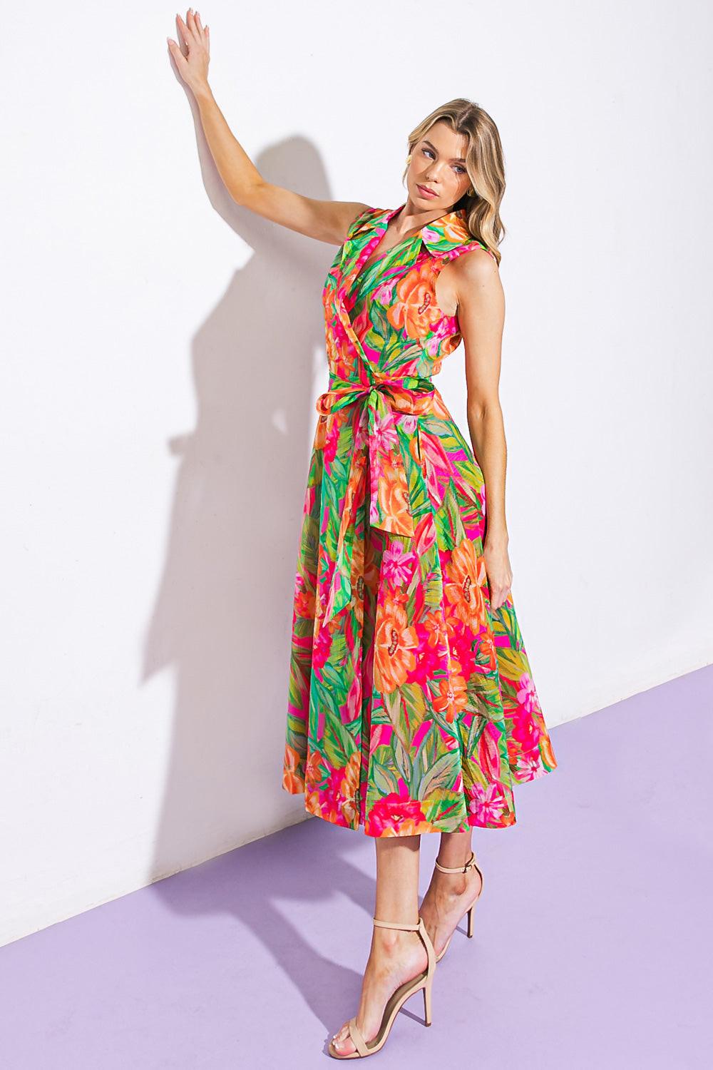 VESTIDO MIDI EVERYDAY DREAMS TEJIDO