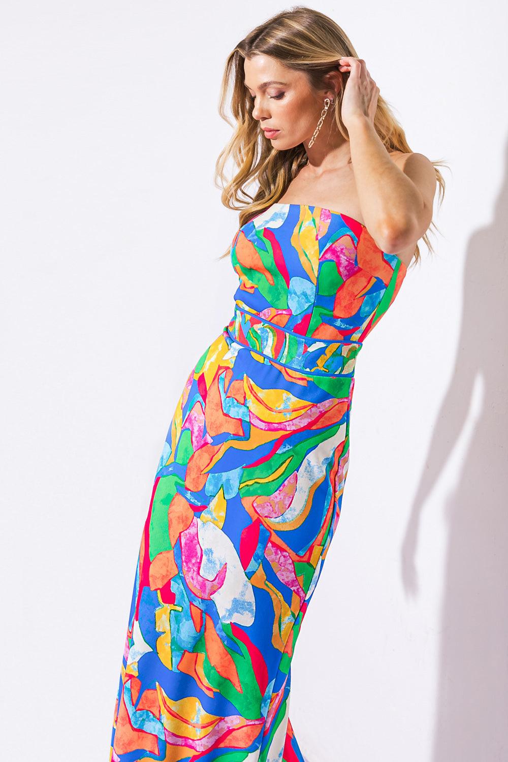 BUSCO VESTIDO PONTI MIDI SUN