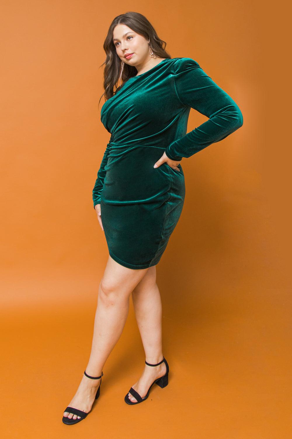 MINIVESTIDO DE TERCIOPELO ENCANTO