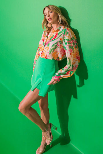 GREEN/ORANGE