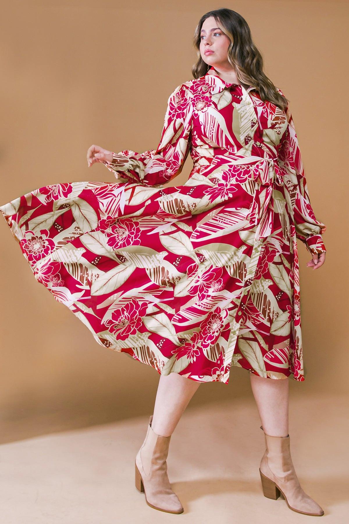 CORAZÓN DE VESTIDO MIDI TEJIDO