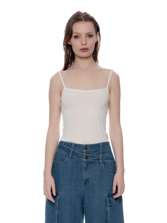 Gracia Fashion Women's Solid Cami Tank Top