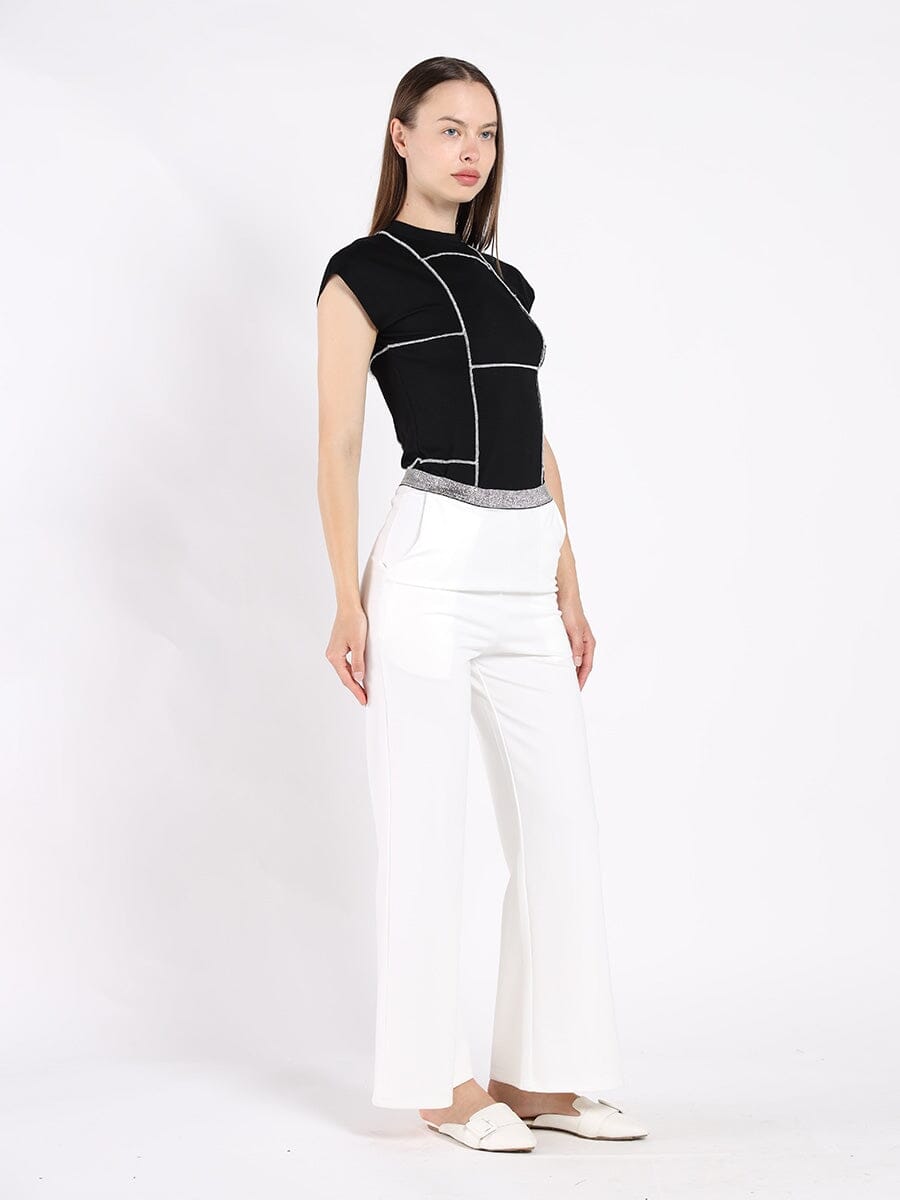 Spangle Detail on The Waist Pants
