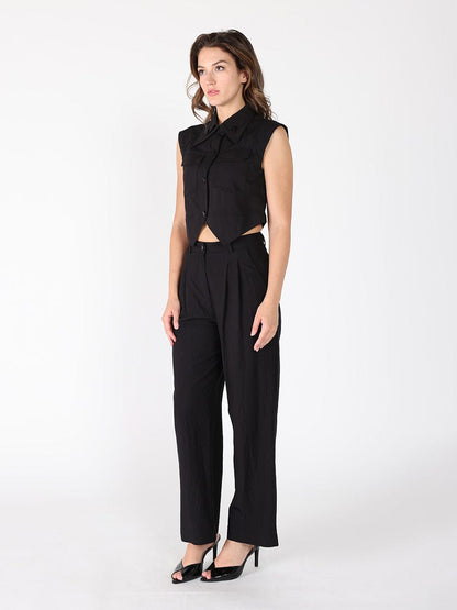 Straight Fit Casual Pants