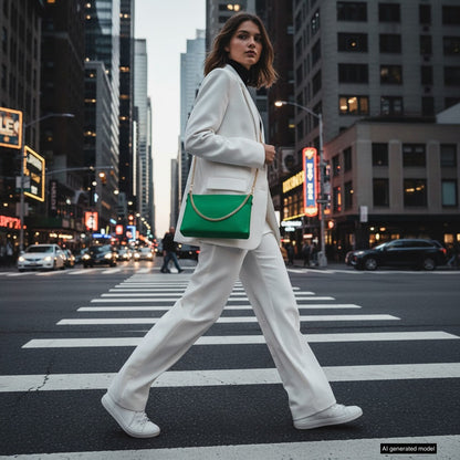 Italian Full-Grain Leather Crossbody Bag | Mantova