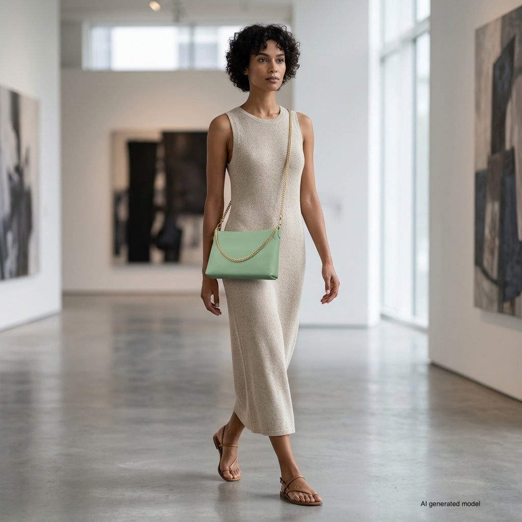 Italian Full-Grain Leather Crossbody Bag | Mantova