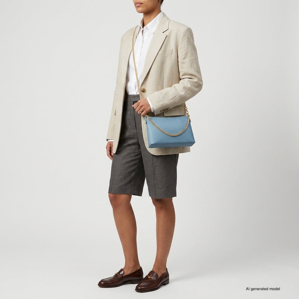 Italian Full-Grain Leather Crossbody Bag | Mantova