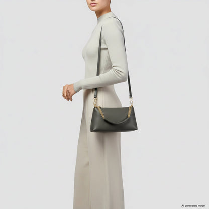 Italian Full-Grain Leather Crossbody Bag | Milano