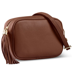 Italian Full-Grain Leather Crossbody Bag | Parma