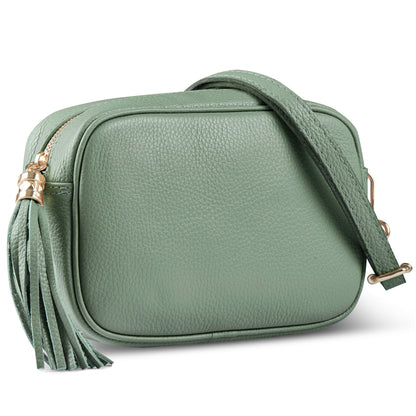 Italian Full-Grain Leather Crossbody Bag | Parma