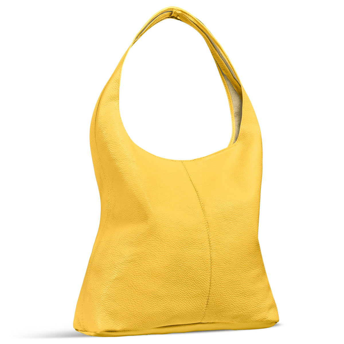 Bolso Hobo de Piel Plena Flor Italiana | Siena