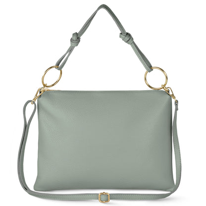 Italian Full-Grain Leather Shoulder Bag | Livorno