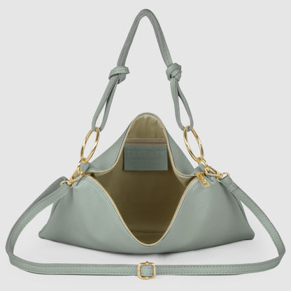 Italian Full-Grain Leather Shoulder Bag | Livorno