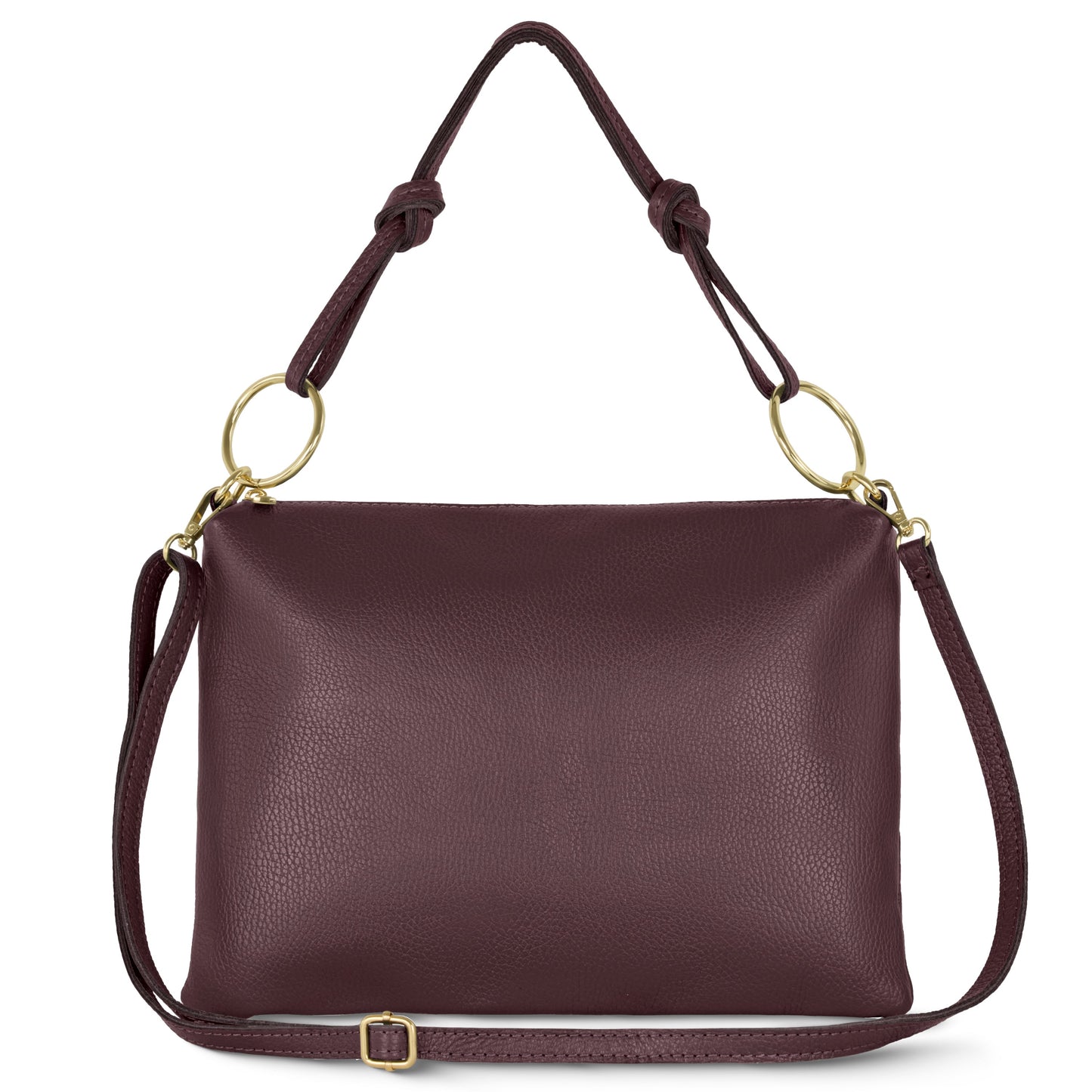 Italian Full-Grain Leather Shoulder Bag | Livorno