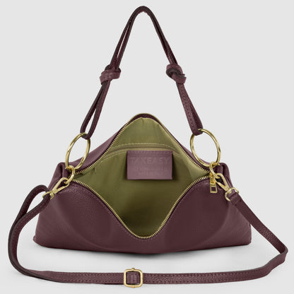 Italian Full-Grain Leather Shoulder Bag | Livorno