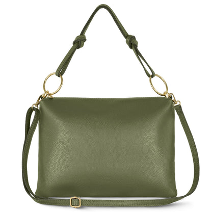 Italian Full-Grain Leather Shoulder Bag | Livorno