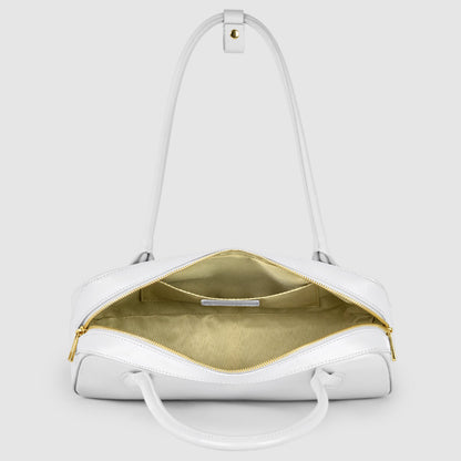 Italian Full-Grain Leather Shoulder Bag | Lecco