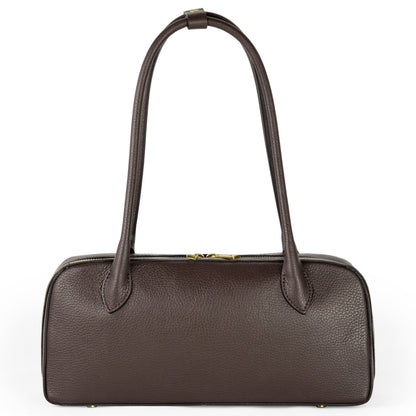 Italian Full-Grain Leather Shoulder Bag | Lecco