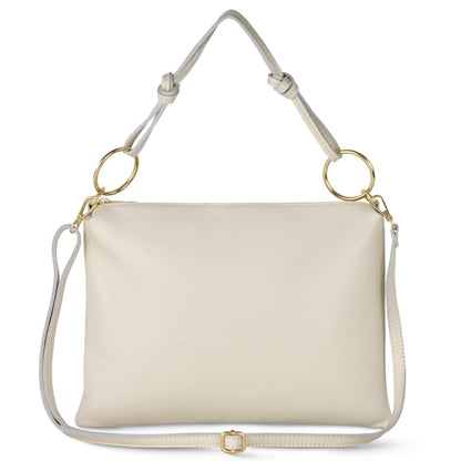 Italian Full-Grain Leather Shoulder Bag | Livorno