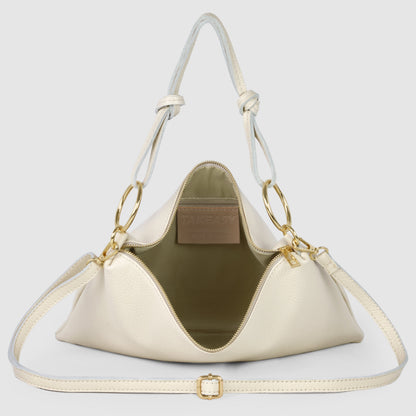 Italian Full-Grain Leather Shoulder Bag | Livorno