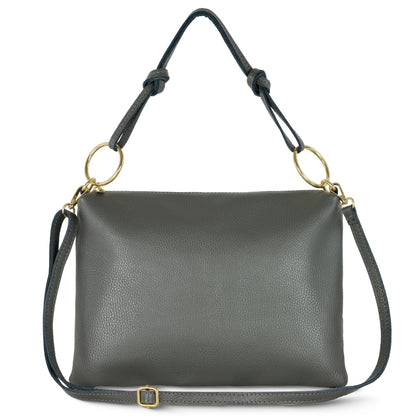 Italian Full-Grain Leather Shoulder Bag | Livorno